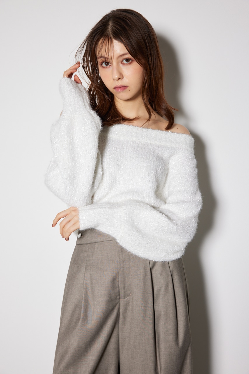 rienda | フラッフィーニットトップス (ニット ) |SHEL'TTER WEBSTORE