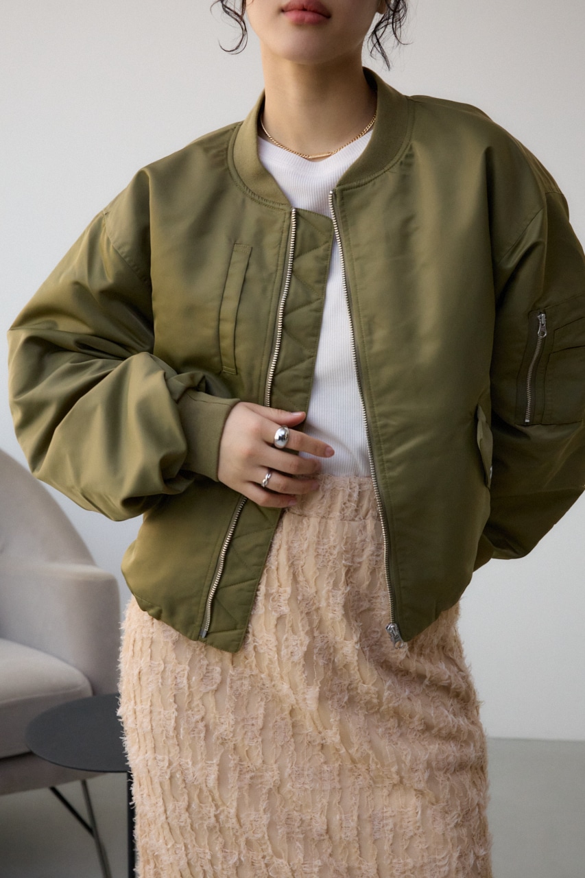 AZUL BY MOUSSY | シャーリングMA-1 (ジャケット ) |SHEL'TTER WEBSTORE