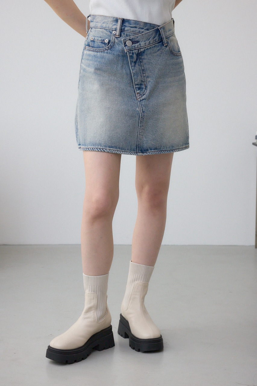AZUL BY MOUSSY | AZUL DENIM ラップミニスカート (スカート ) |SHEL