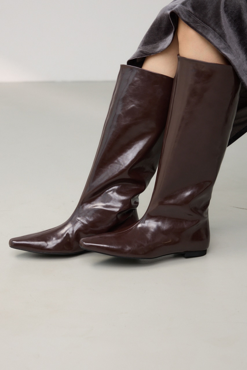 AZUL BY MOUSSY | ポインテッドトゥロングブーツ (ブーツ ) |SHEL'TTER