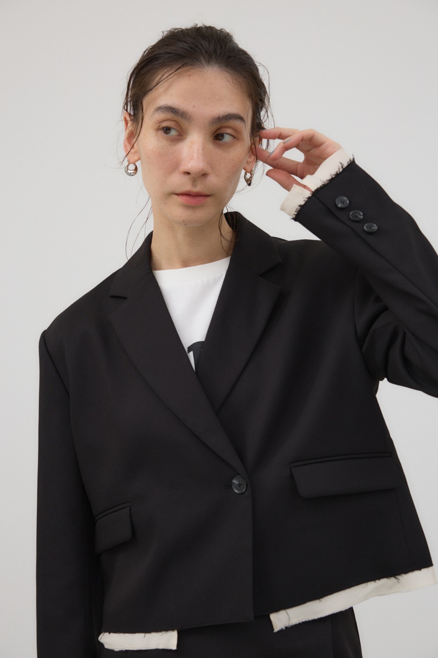 AZUL BY MOUSSY | カットオフショートジャケット (ジャケット ) |SHEL