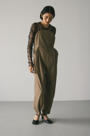 STYLEMIXER | カーブネックオールインワン (オールインワン ) |SHEL