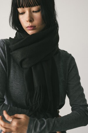 STYLEMIXER | フリンジソフトストール (ストール・マフラー ) |SHEL