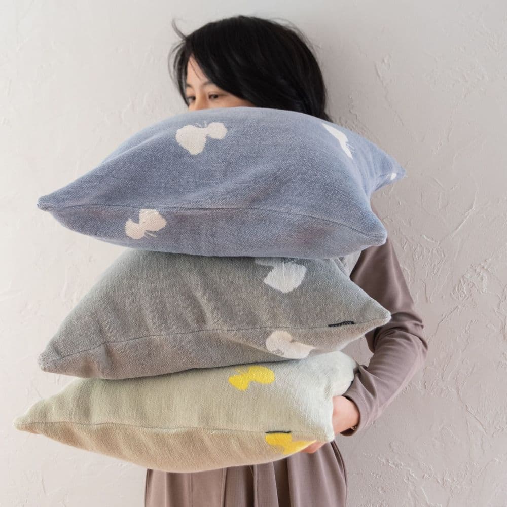 KLIPPAN/クリッパン クッションカバー CHOUCHO ブルー | サステナブル