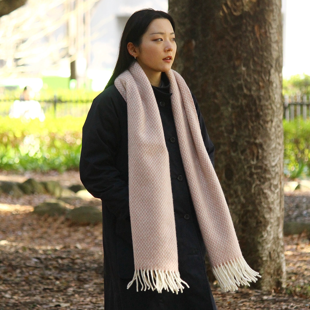 Saint Laurent AW13 ウール ロングストール マフラー Saint Laurent