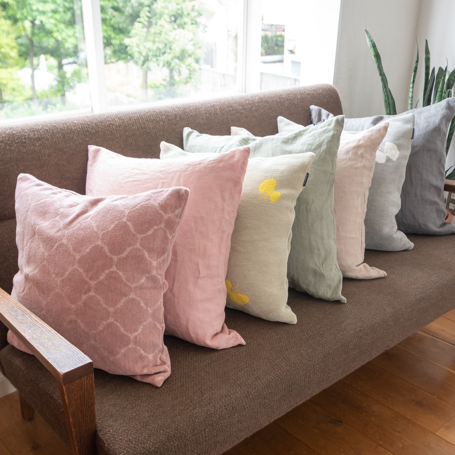 KLIPPAN/クリッパン クッションカバー ヨーディス ピンク