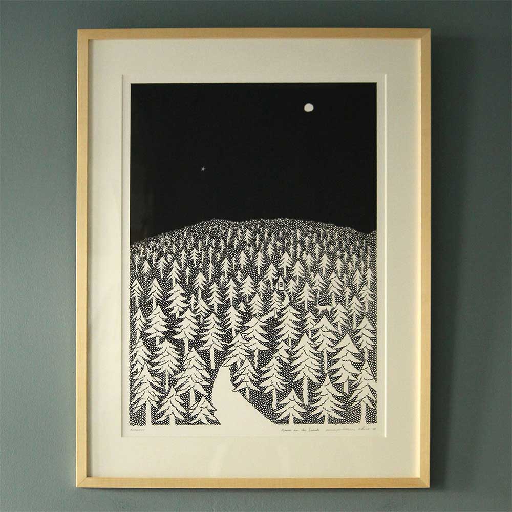 HOUSE IN THE FOREST」原画アートポスターが再登場！数量限定