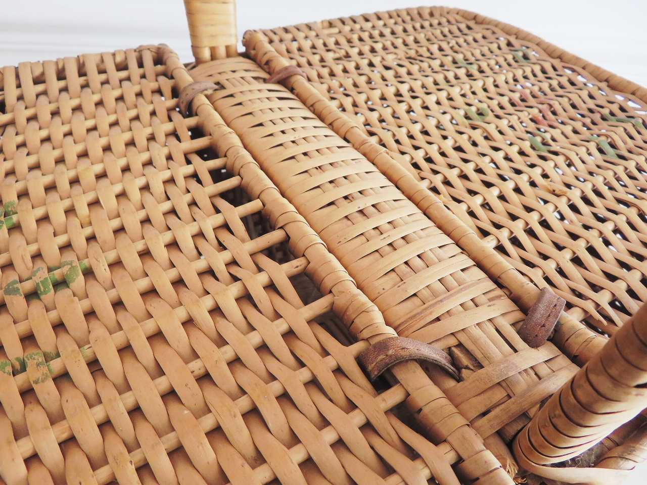 フレンチ ローズパニエ（ラージ) - 薔薇と天使のアンティーク