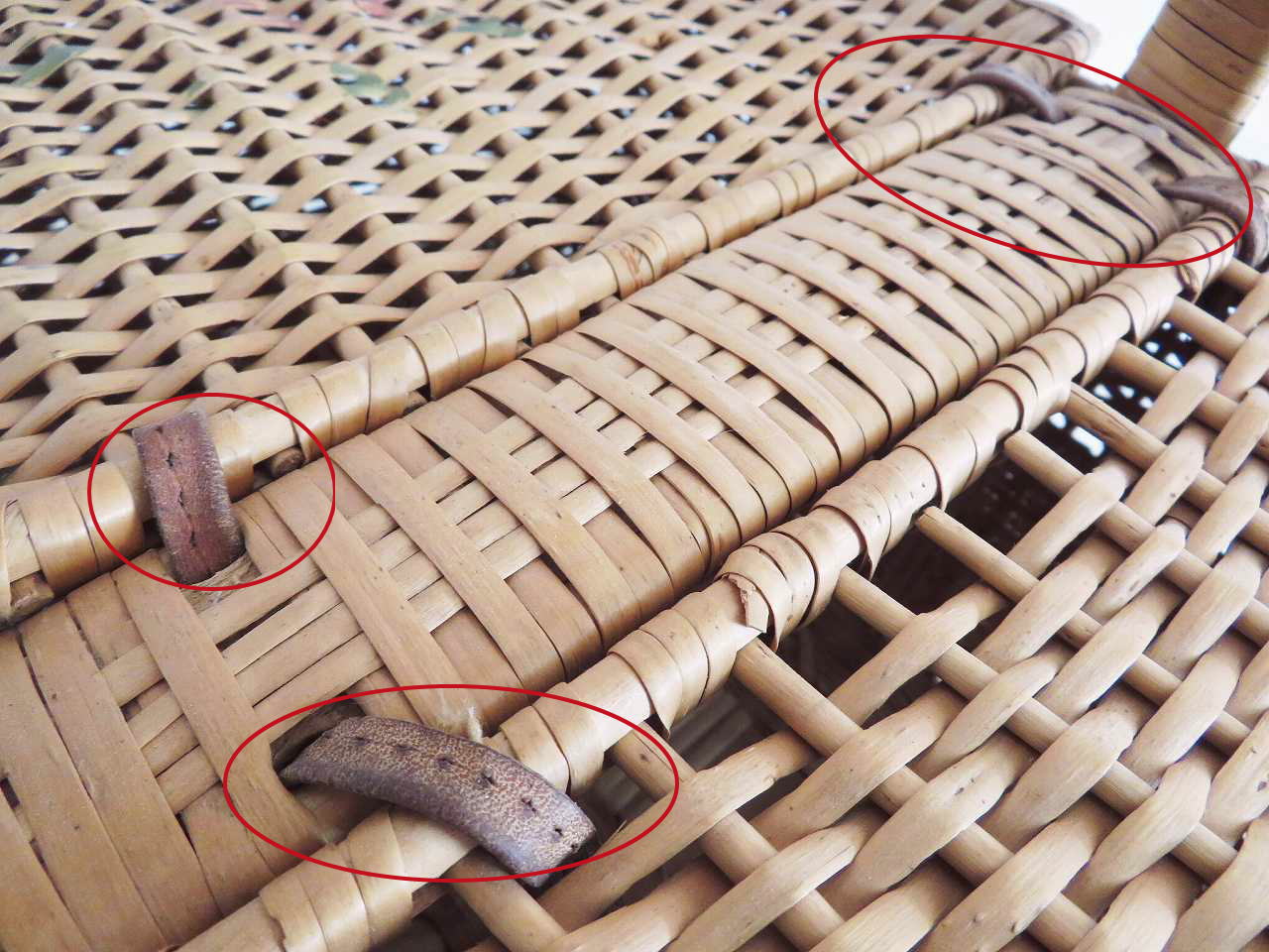 フレンチ ローズパニエ（ラージ) - 薔薇と天使のアンティーク