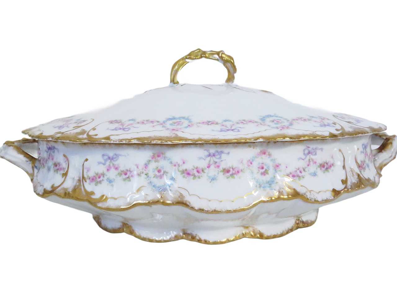 リモージュ アヴィランド 330 スーピエール - 薔薇と天使のアンティーク