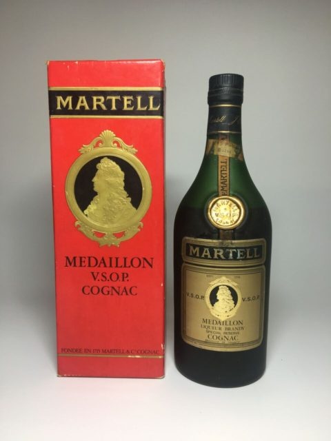 マーテル・メダイヨン・VSOP・旧ラベル 買取参考価格 ｜骨董品買取 栄楽堂