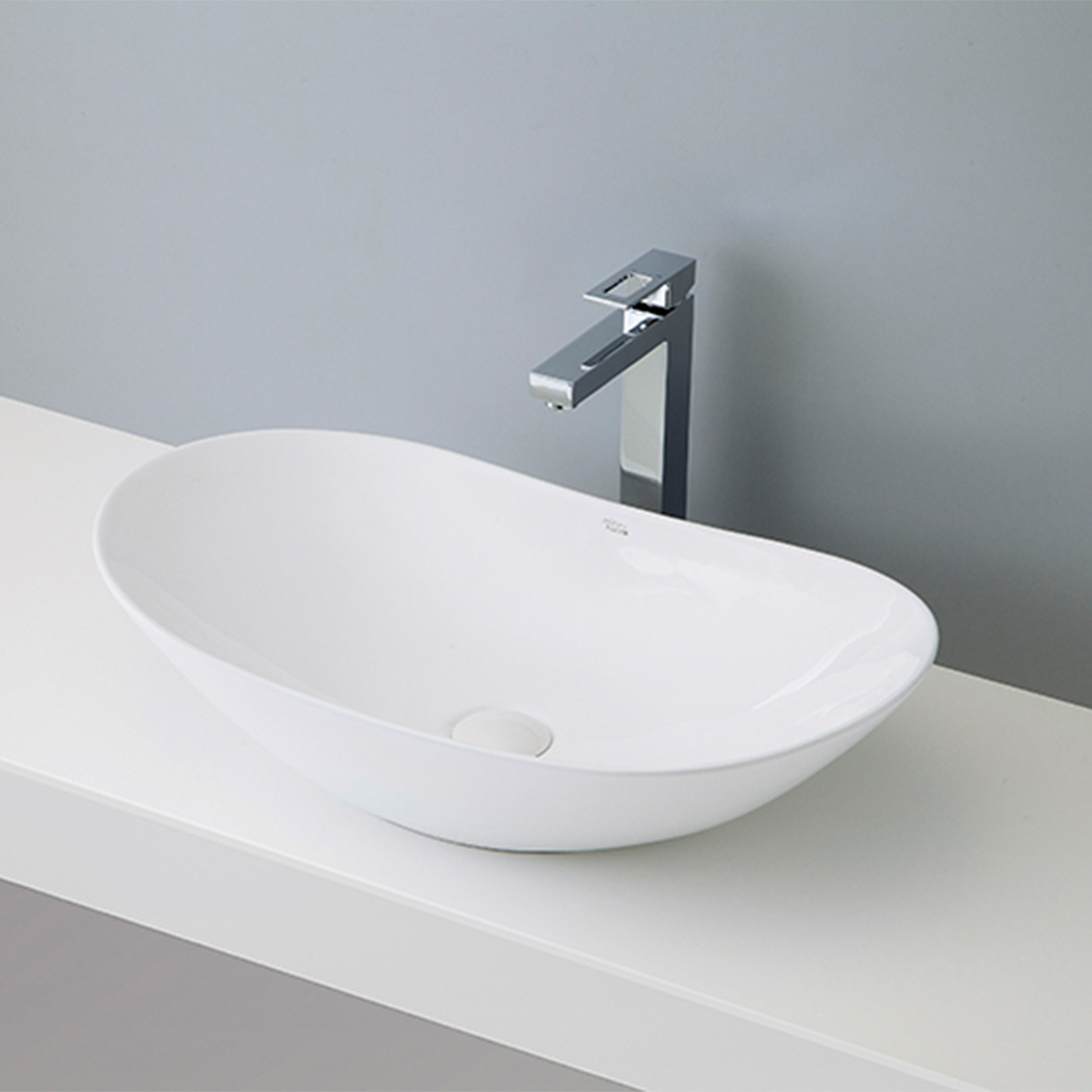 ホワイトデザイン洗面ボウル／全9種類 ekrea Parts（エクレアパーツ