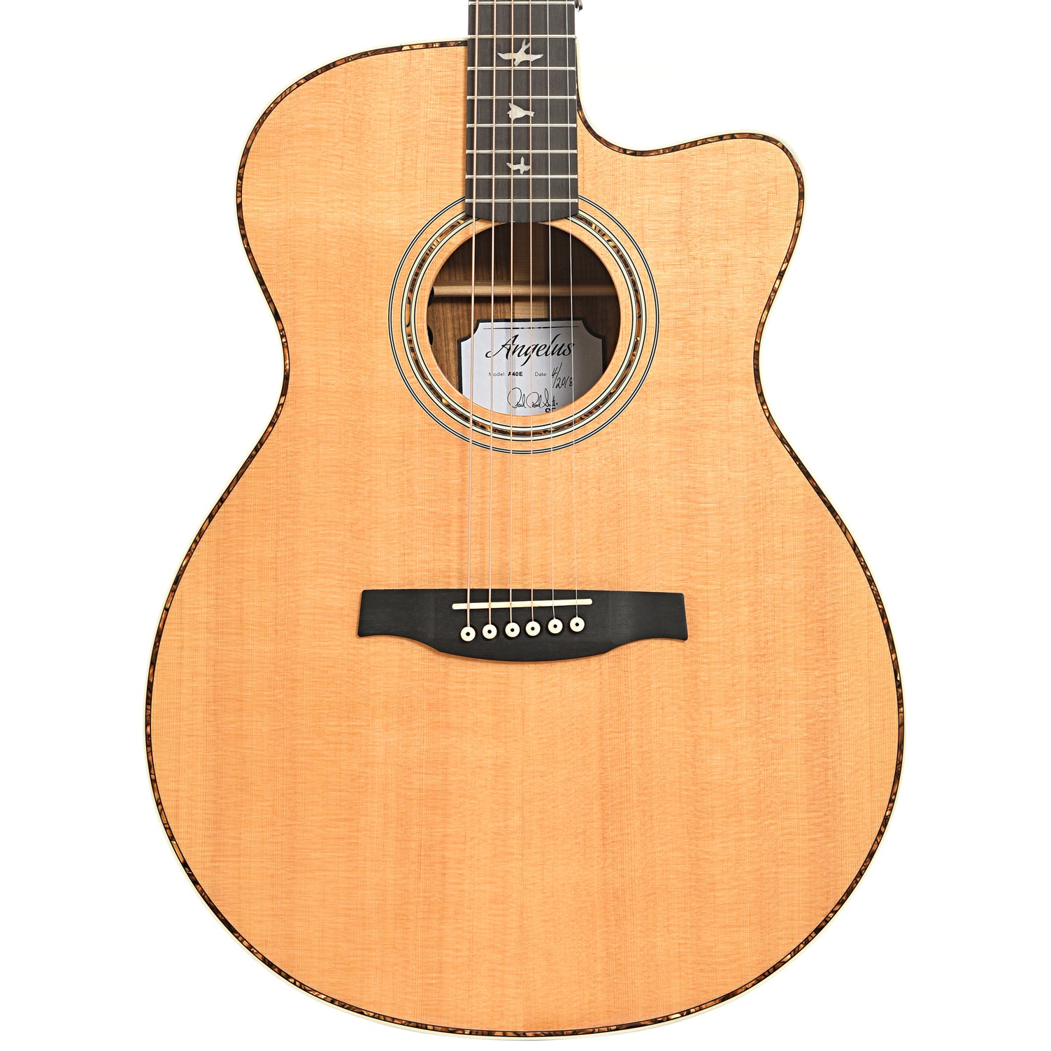 PRS SE A40E Angelus Acoustic Guitar (2018) – Elderly Instruments