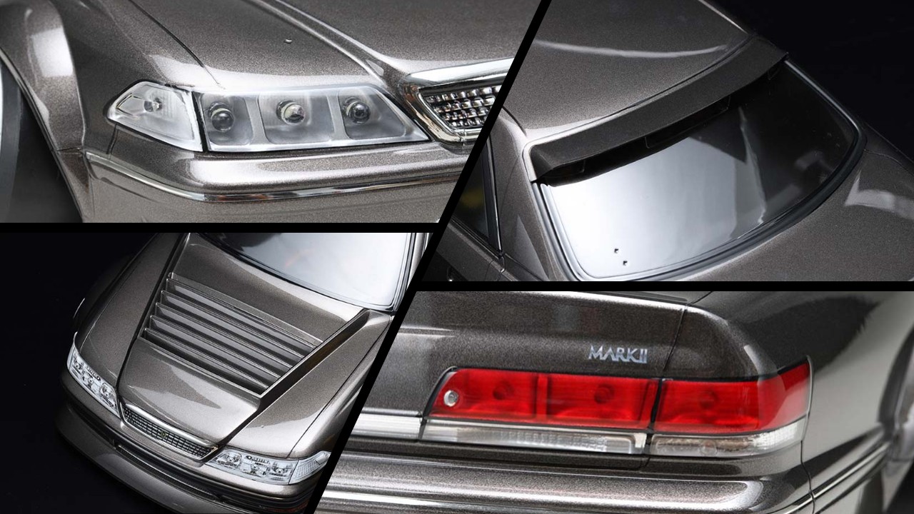 Yokomo - BN Sports JZX100 Mark II Body Shell - (Clear) - #SD