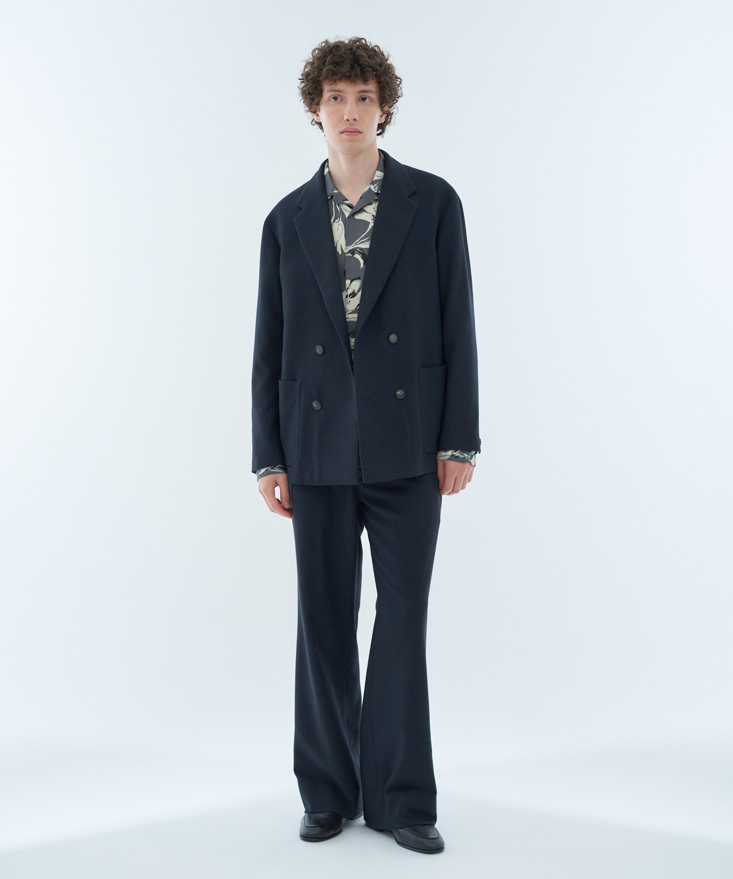 ESTNATION / ソフトネル セットアップ 4Bダブルジャケット｜ESTNATION