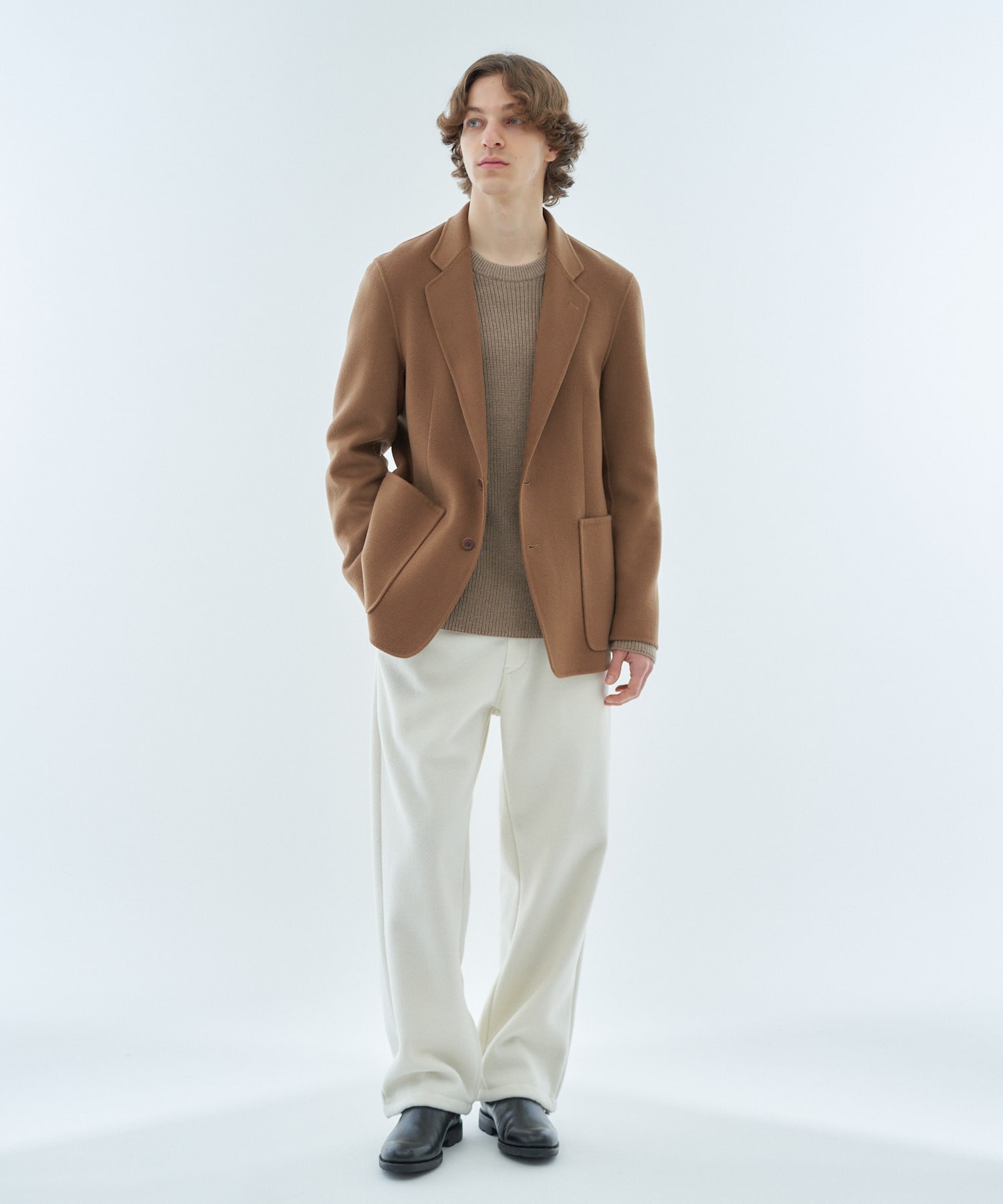 ESTNATION / ブラッシュドダブルフェイスイージーパンツ｜ESTNATION