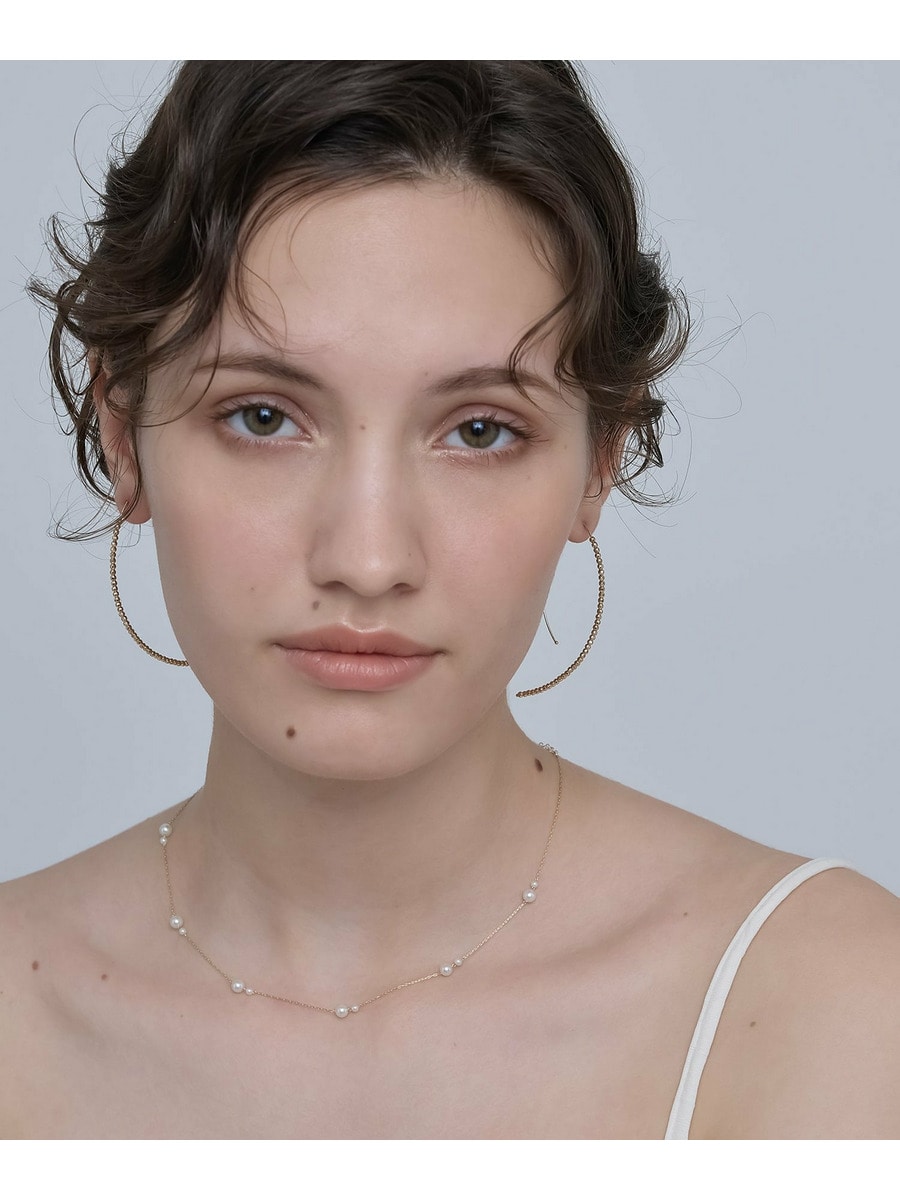 MIZUKI / 14KYGラージバナナフープピアス｜ESTNATION ONLINE STORE