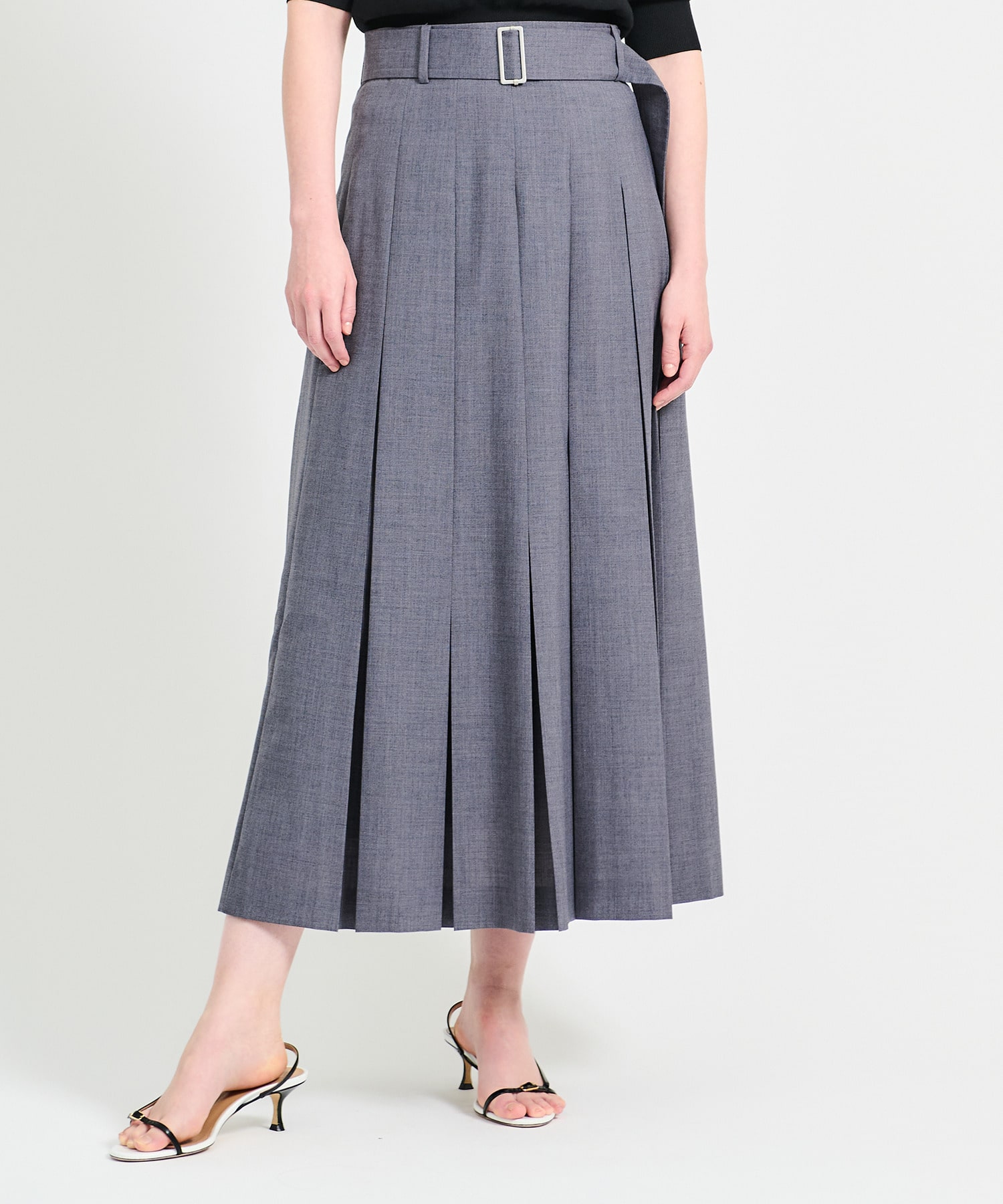 ESTNATION / プリーツベルトスカート｜ESTNATION ONLINE STORE