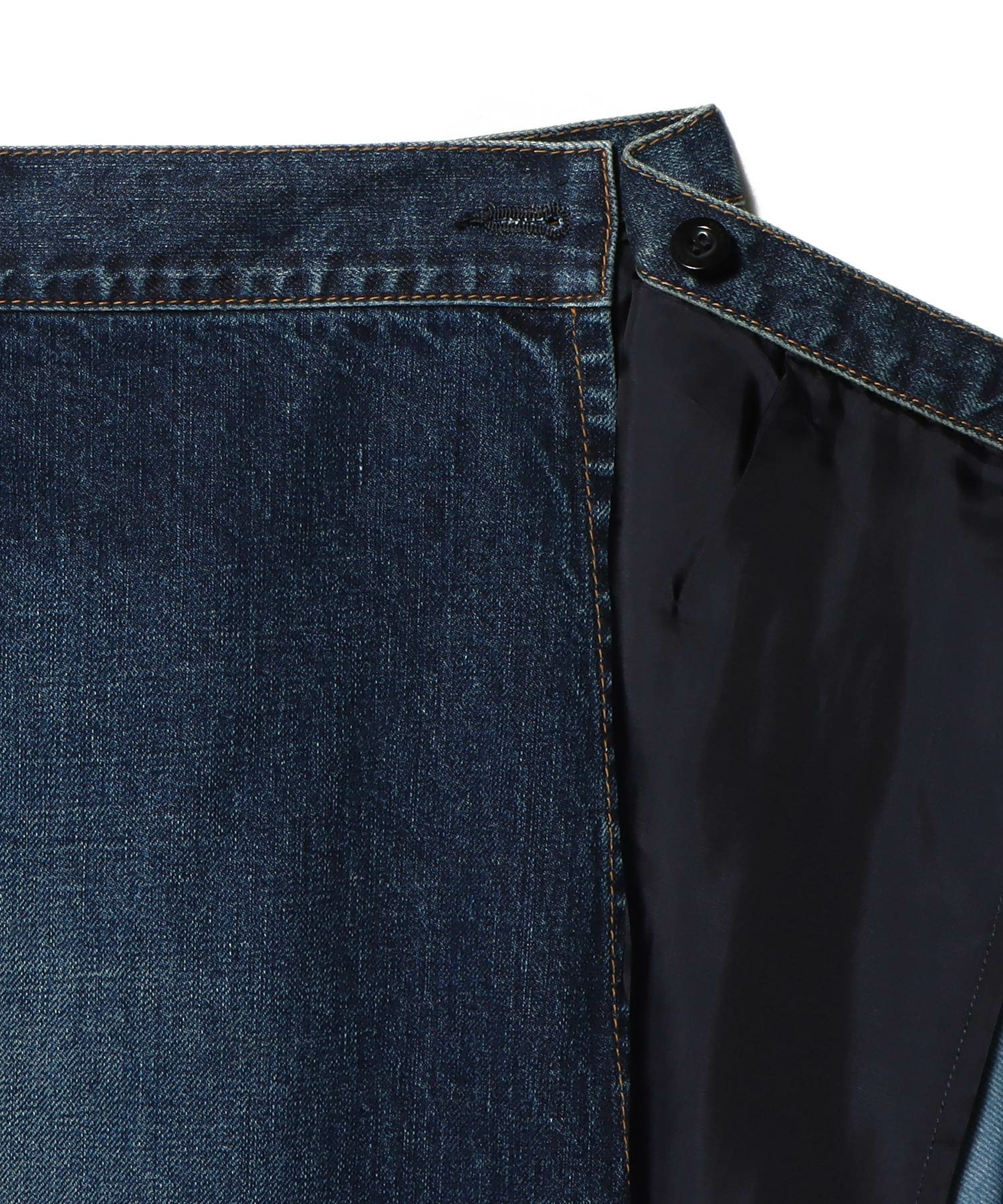 SACAI / プリーツデニムスカート｜ESTNATION ONLINE STORE