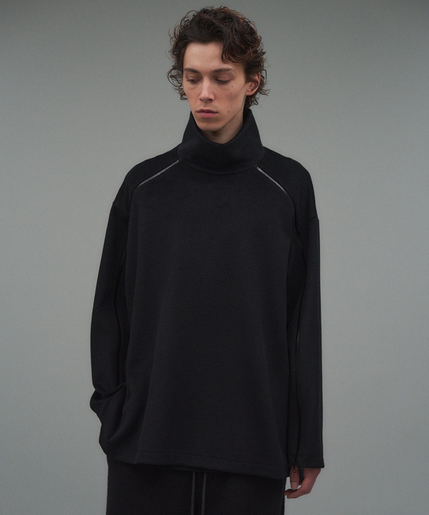 onegravity / ビーバージャージー モックネックカットソー｜ESTNATION