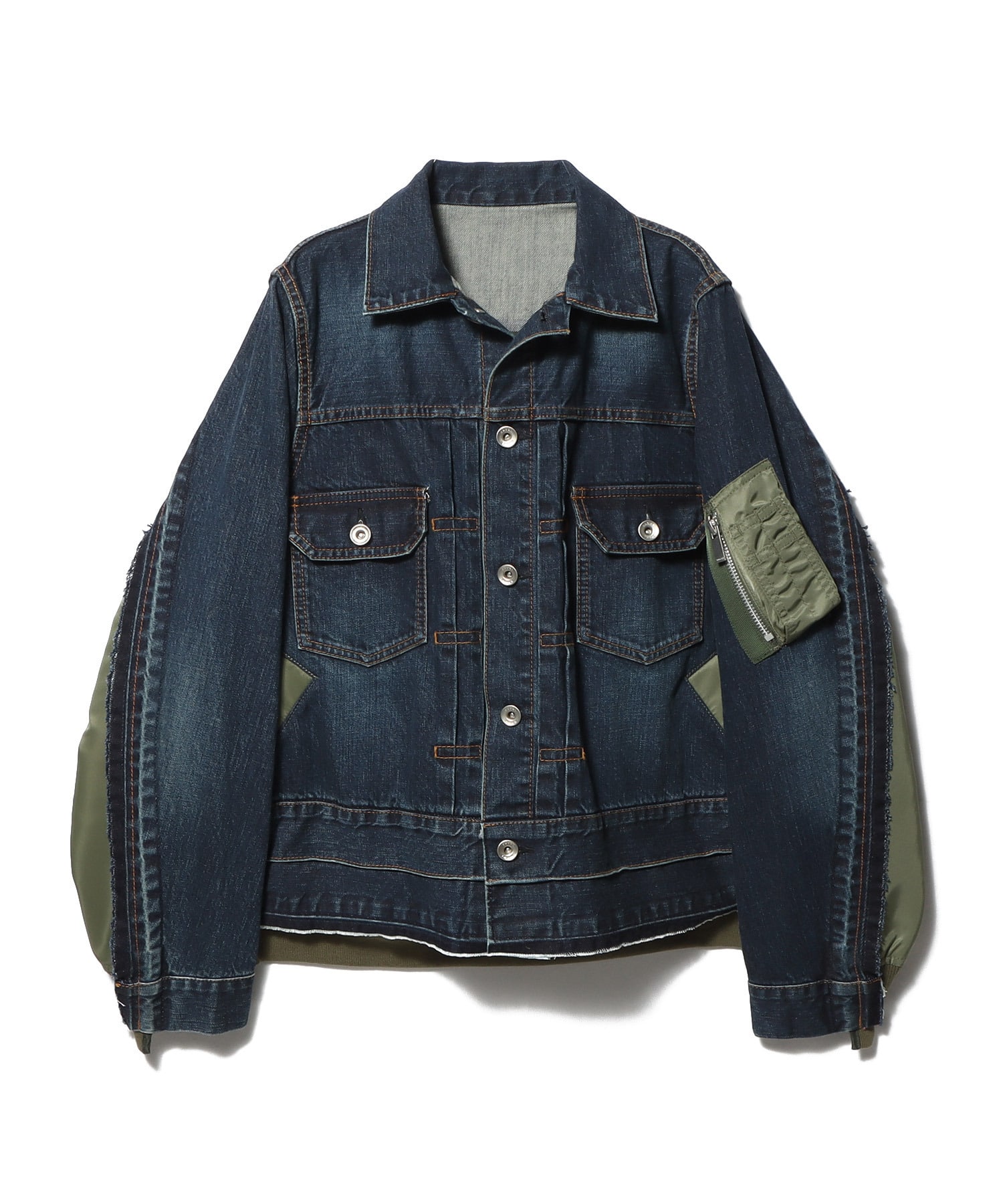 SACAI / デニム×ナイロンツイル ジャケット｜ESTNATION ONLINE