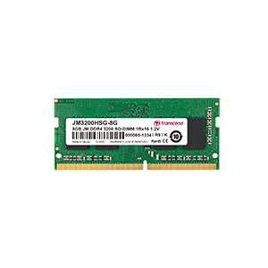ノートパソコン用メモリ Transcend 16GB DDR4-3200 SO-DIMM JM3200HSE