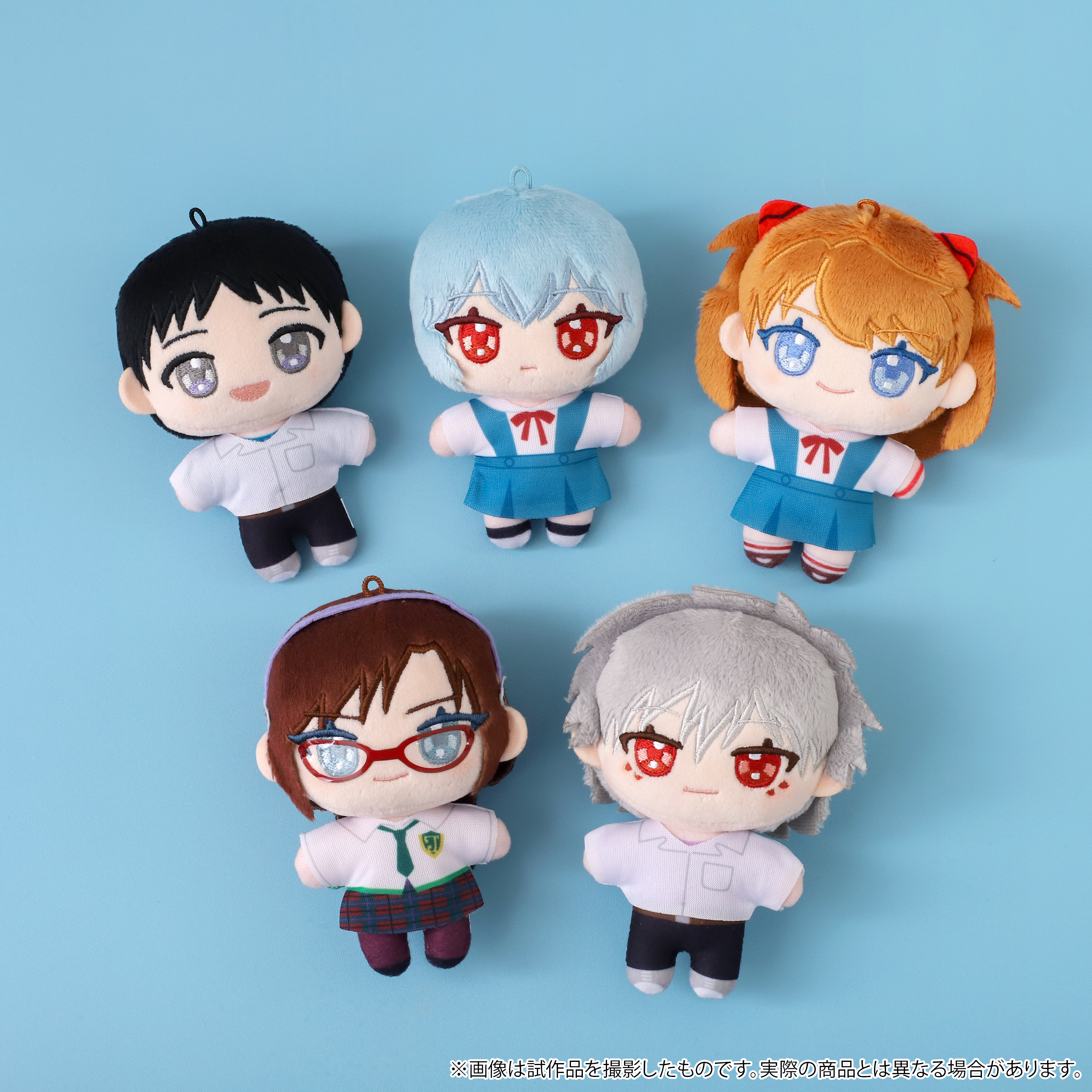 ムービックより「ぬいパル」が新登場！シンジ、レイ、アスカ、マリ