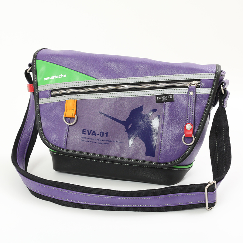 EVANGELION x MOUSTACHE】ポーチ付きフラップショルダー/Mark.06