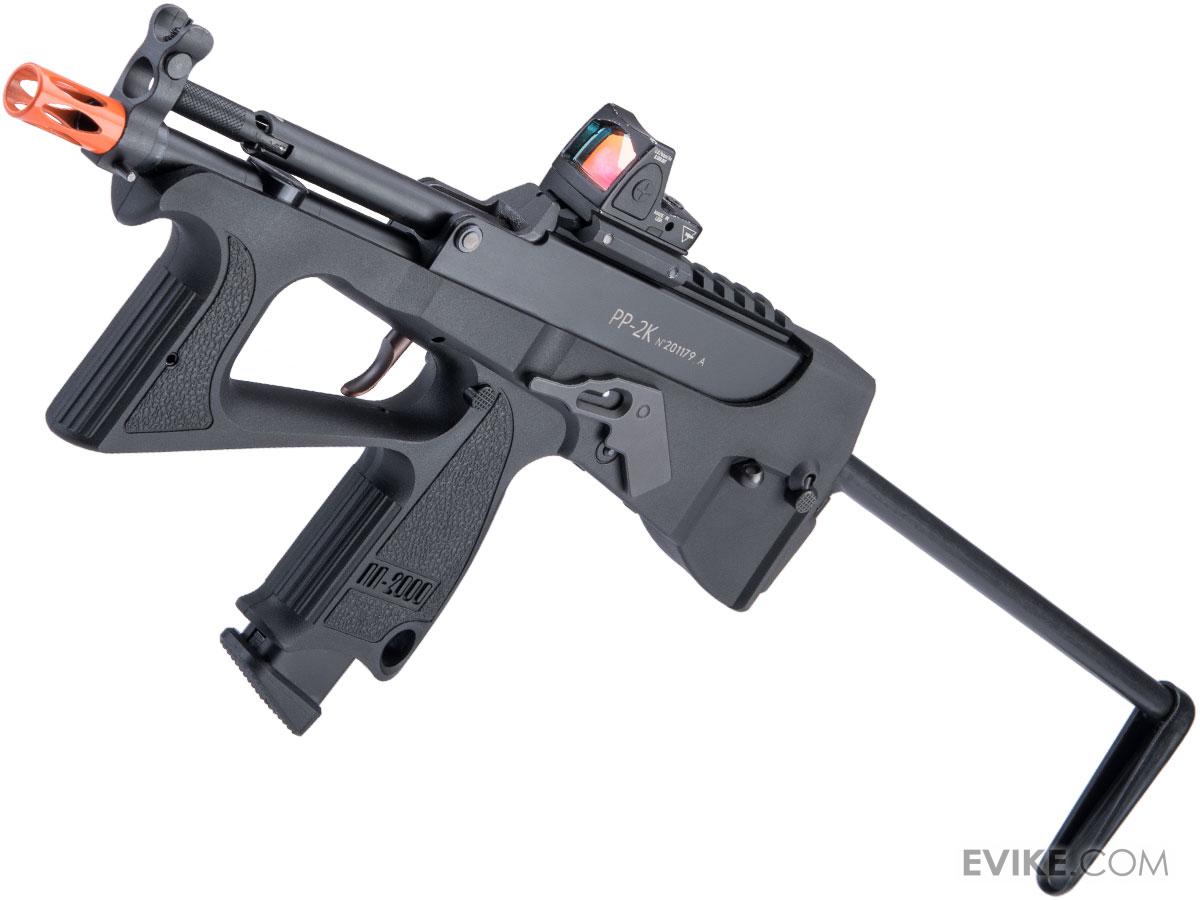 Modify PP-2K Gas Blowback Airsoft SMG (Model: Green Gas / Black