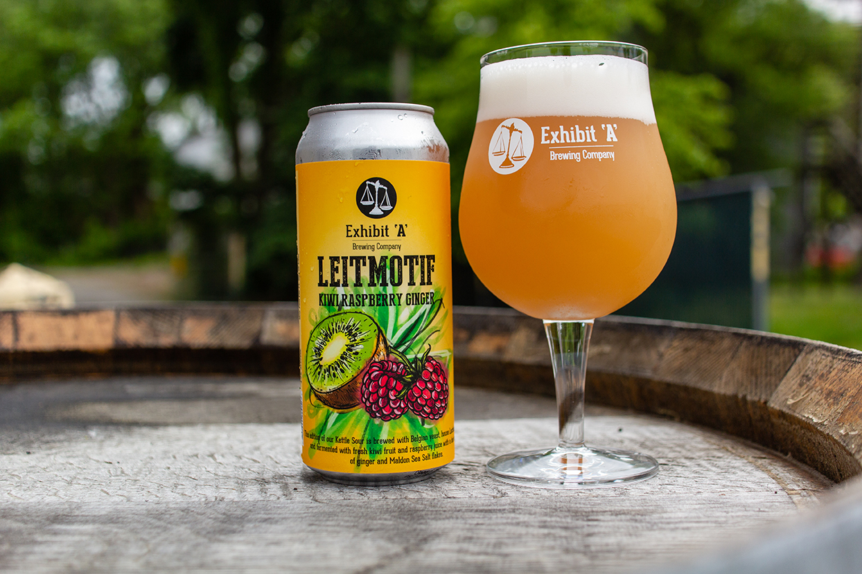 Leitmotif Kiwi Raspberry Ginger | Exhibit A Brewing Company