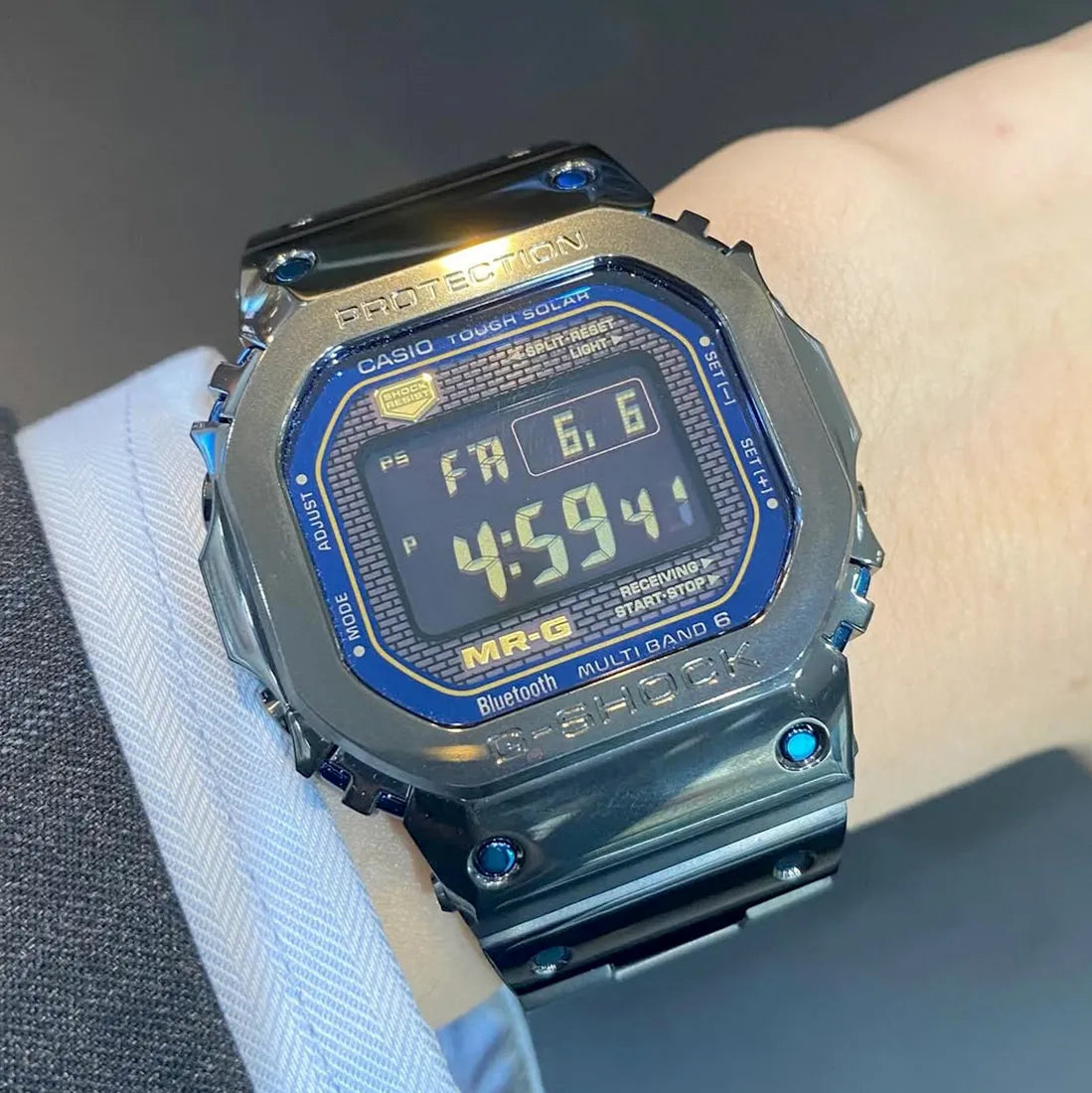 MRG-B5000BA-1JR MR-G MRG-B5000シリーズ「青墨」｜ジーショック