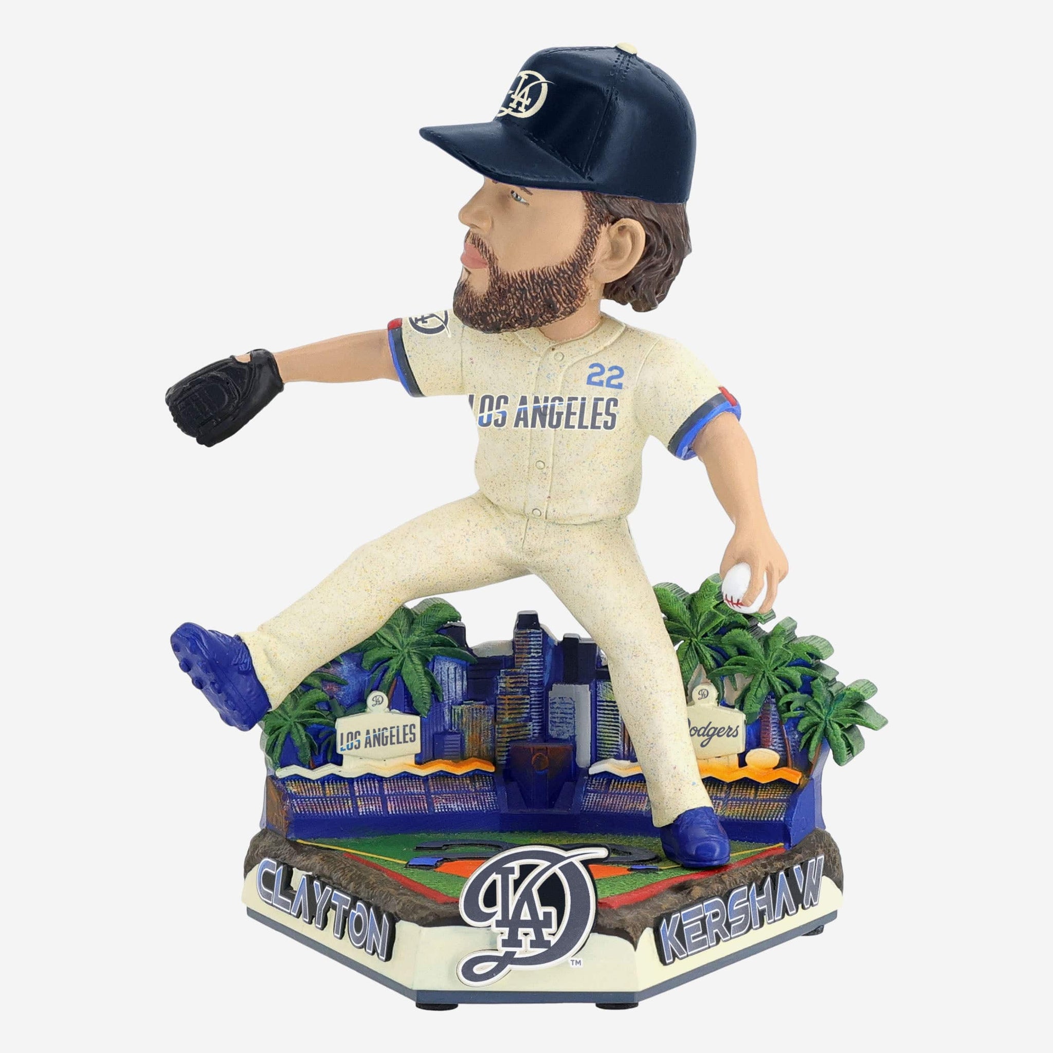Clayton Kershaw Los Angeles Dodgers 2024 City Connect Bobblehead FOCO
