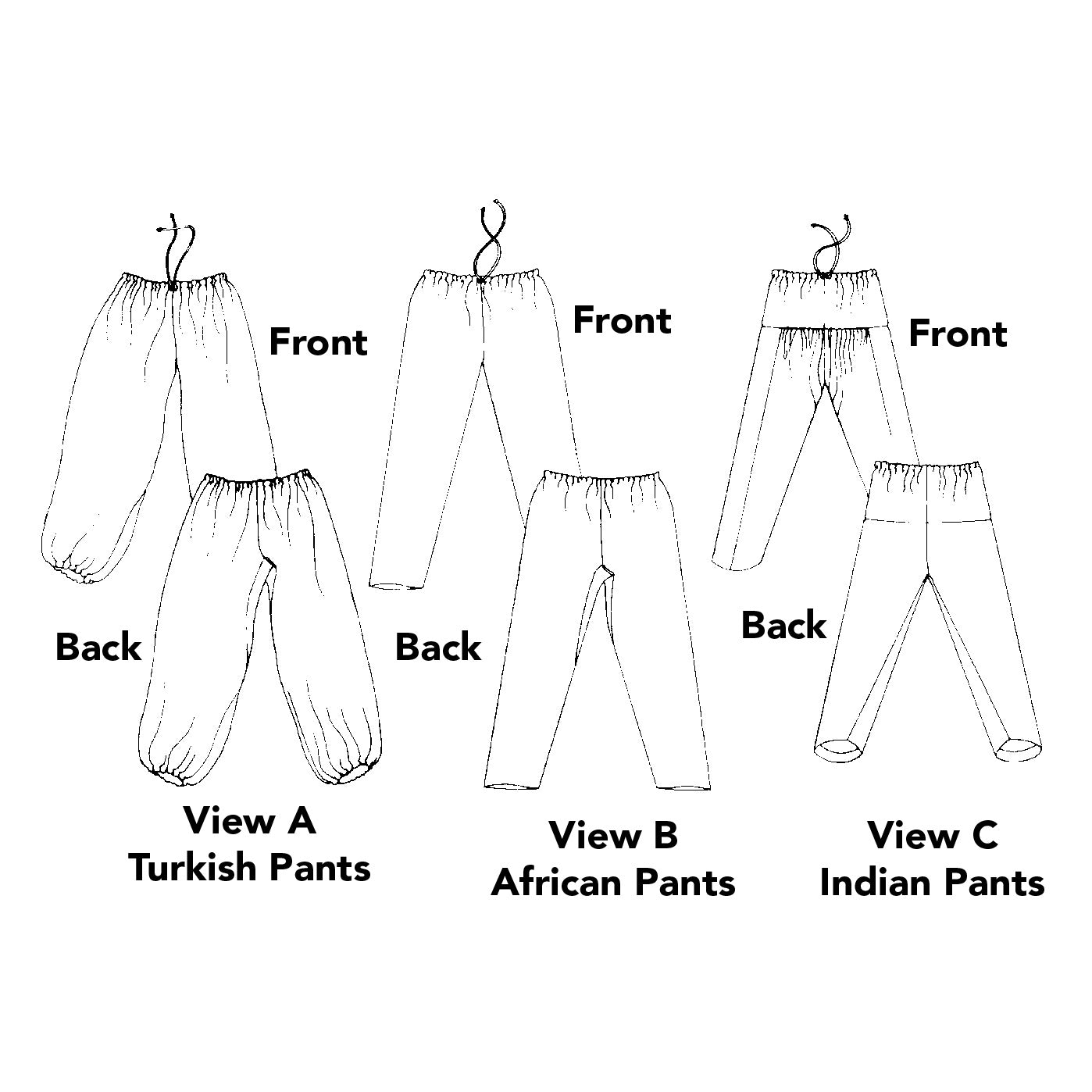 119 Sarouelles - Folkwear