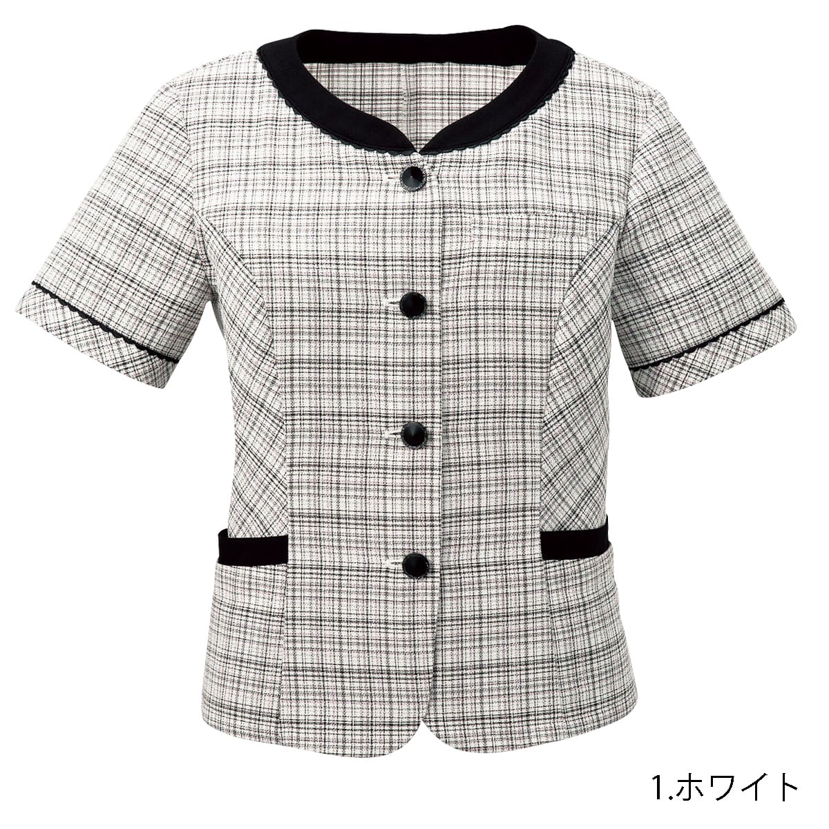 FB71268 オーバーブラウス｜医療用白衣・介護ユニフォーム・事務服の