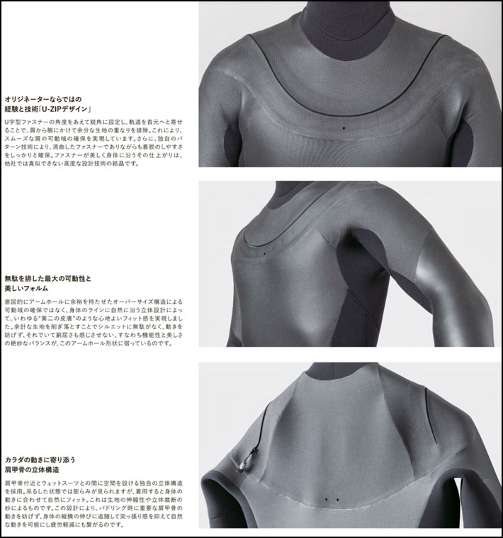 カスタムオーダー] 2025 AXXE CLASSIC ウェットスーツ セミドライ