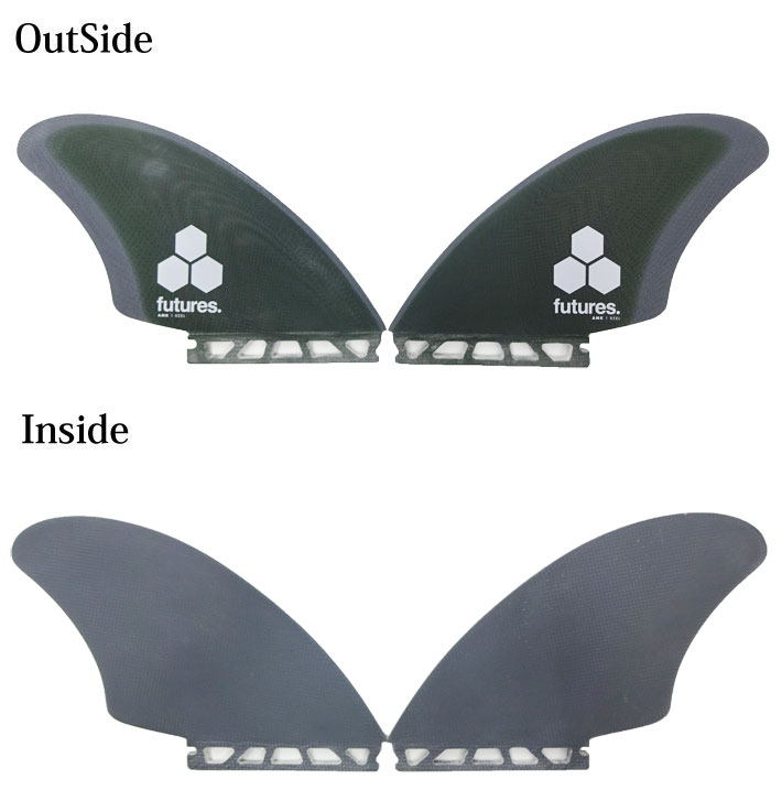 futures.フィン ツインフィン フューチャー フィン AMK TWIN KEEL FIN