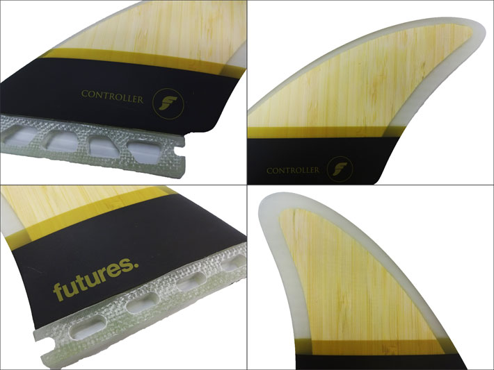 futures.フィン フューチャー フィン RTM HEX BAMBOO CONTROLLER QUAD