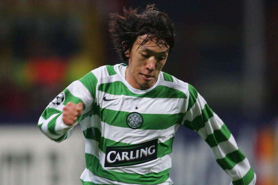 天才MF中村俊輔、マンU伝説弾を古巣セルティック