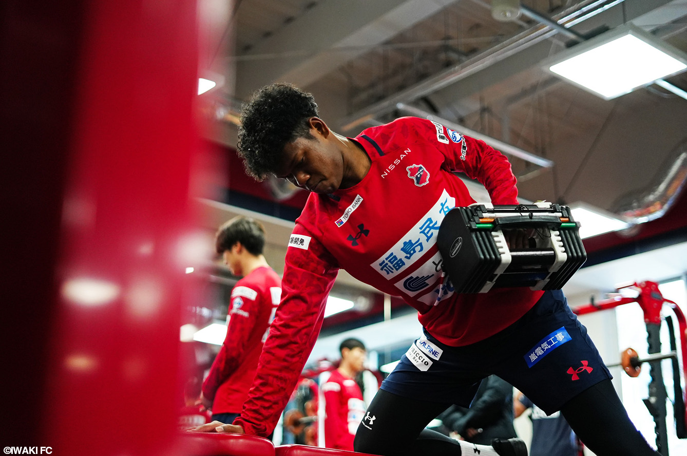 w*様 いわきFC 2025年 支給トレーニングウェア ジャージ スタッフ支給