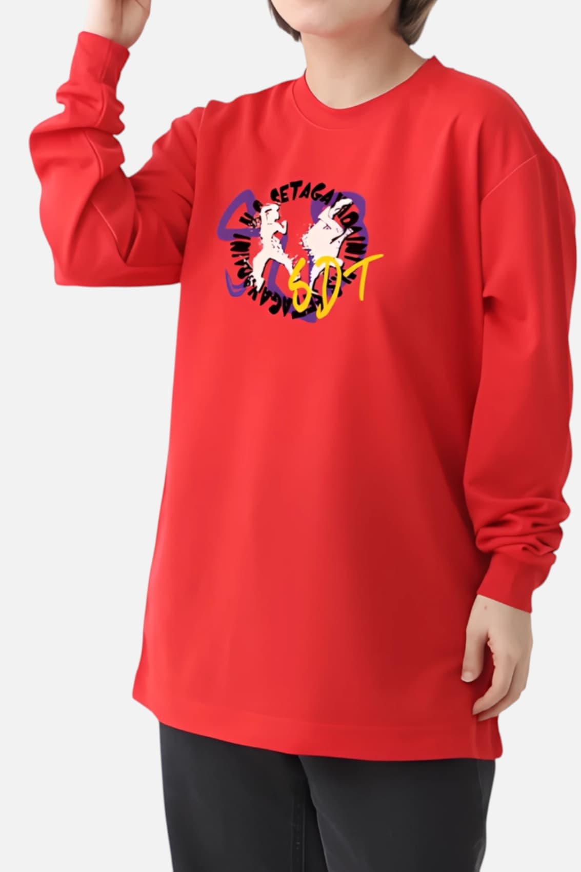 ファイバードライロングスリーブTシャツ[TRUSS POL-205]｜オリジナルT