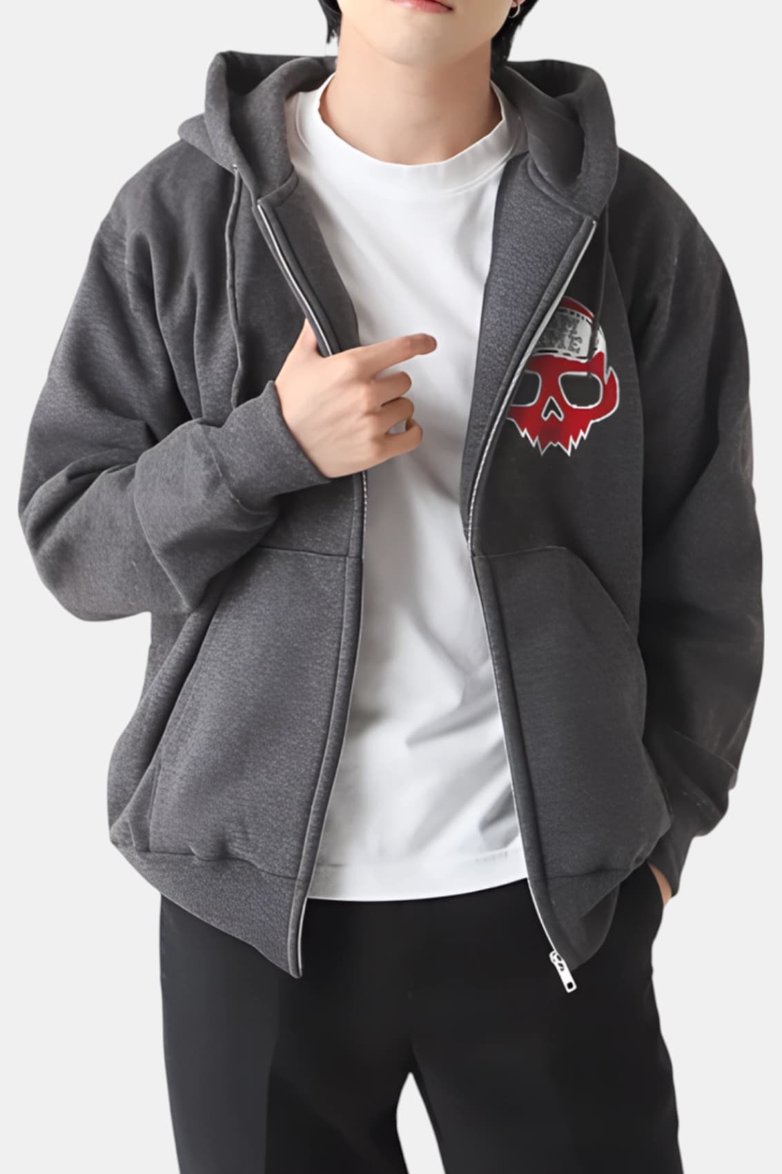 マックスジップパーカー[CROSS STITCH CS2221]｜オリジナルプリント