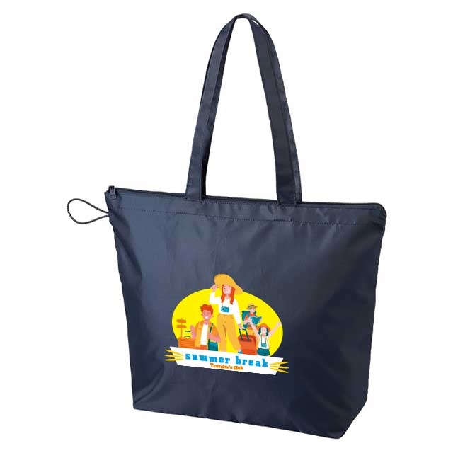 ポケッタブルファスナートートバッグ（M）[MARKLESS STYLE TR-1351