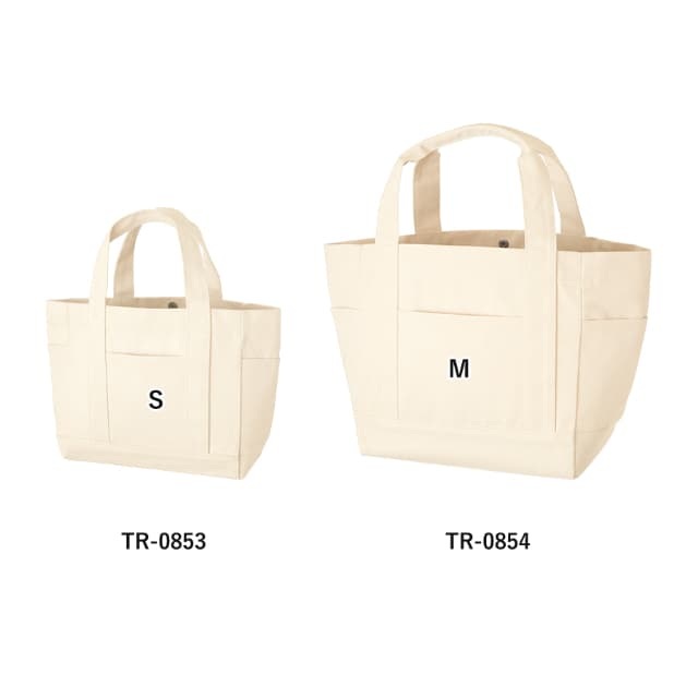 厚手キャンバスポケットマルチトート（M）[MARKLESS STYLE TR-0854