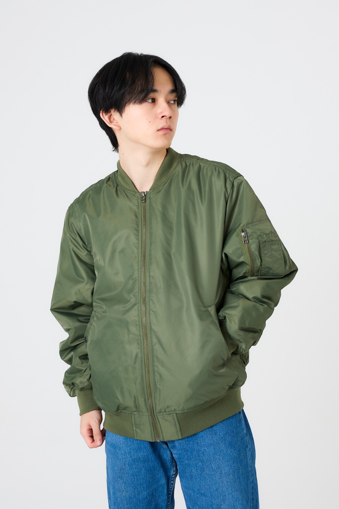 これぞMA-1ジャケット[United Athle 7490]｜オリジナルプリント作製の