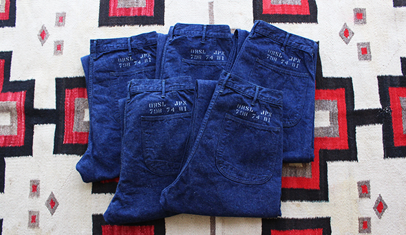 orslow / オアスロウ】Us Navy Utility Pants “9oz Denim”こだわり抜い