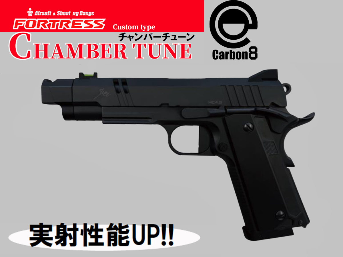 Carbon8 M45シリーズ Co2ブローバック チャンバーチューン完成品