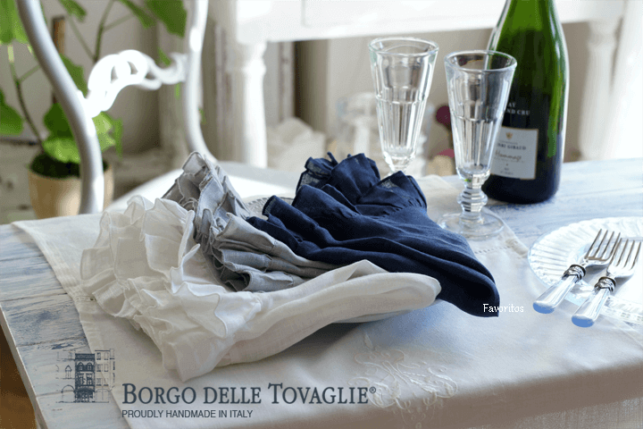 BORGO DELLE TOVAGLIE (ボルゴ デレ トヴァーリエ) ｜ フリルナプキン