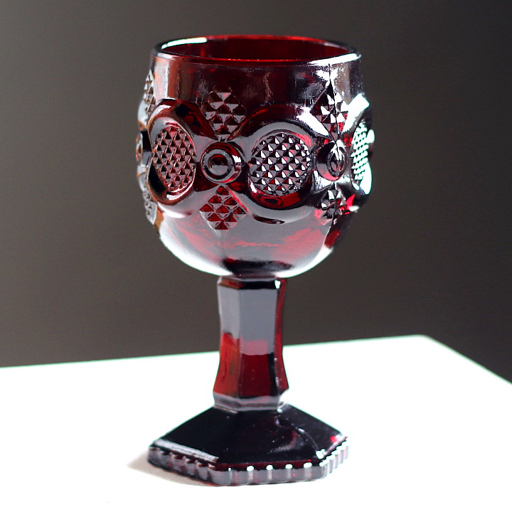 アメリカヴィンテージAVONケープゴットミニワイングラスゴブレット