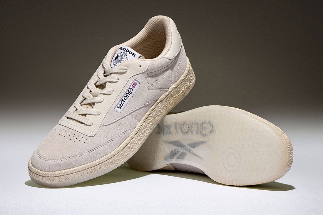 SixTONES×リーボックのコラボスニーカー「クラブ シー 85 ヴィンテージ