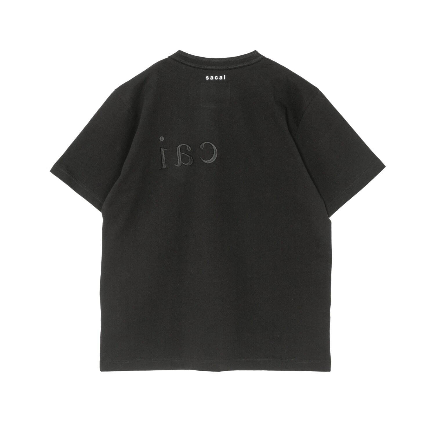 sacai 伊勢丹新宿店 メンズ館限定“オールブラック”ドッキングシャツ